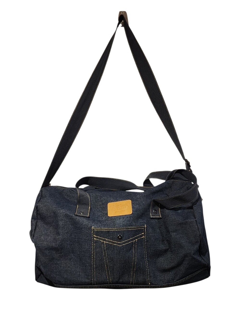 Jean Paul Gaultier Pour Vous Duffle Bag Denim